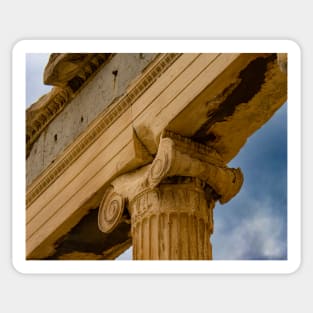 Ionic Scrolls, Acropolis, Athens Sticker